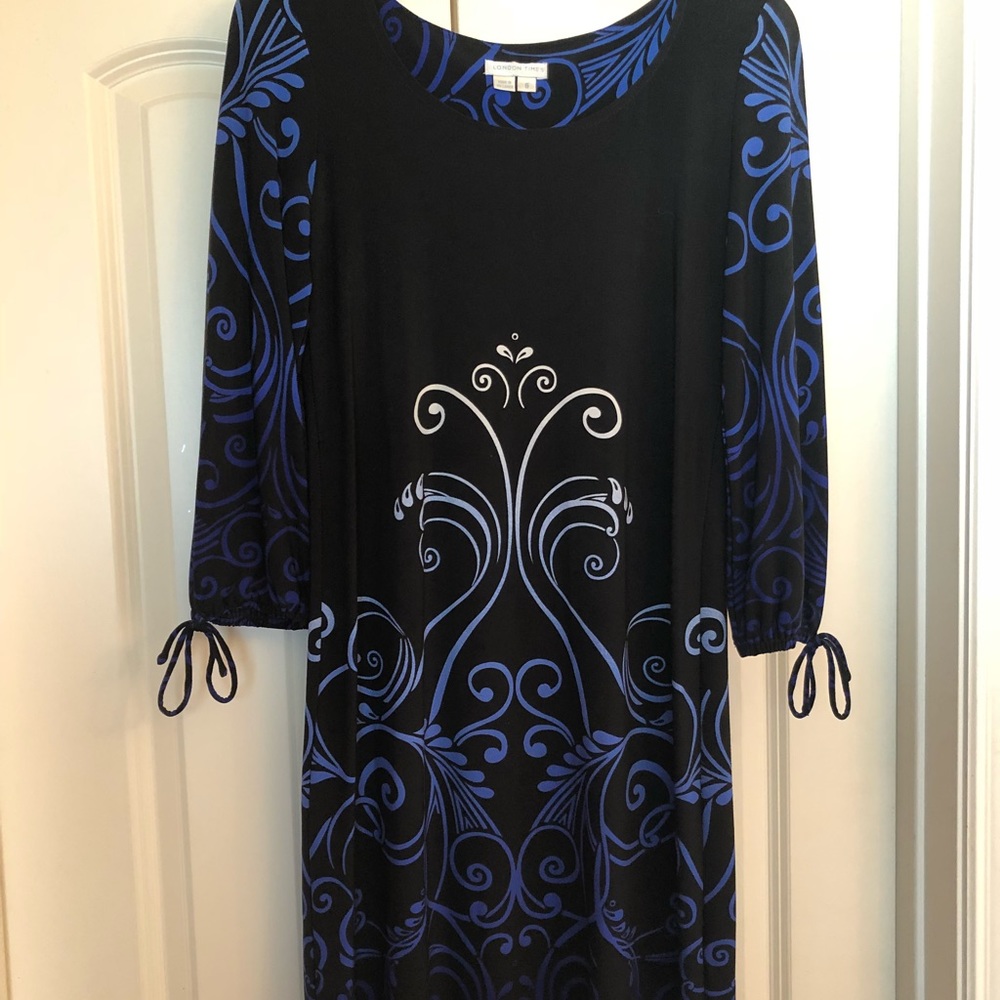 Loose printed dress